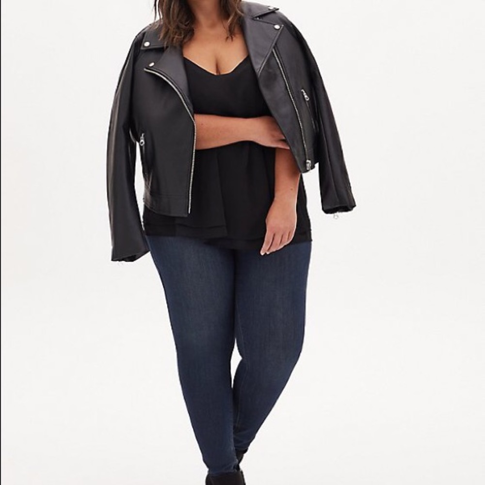 Black Chiffon Top